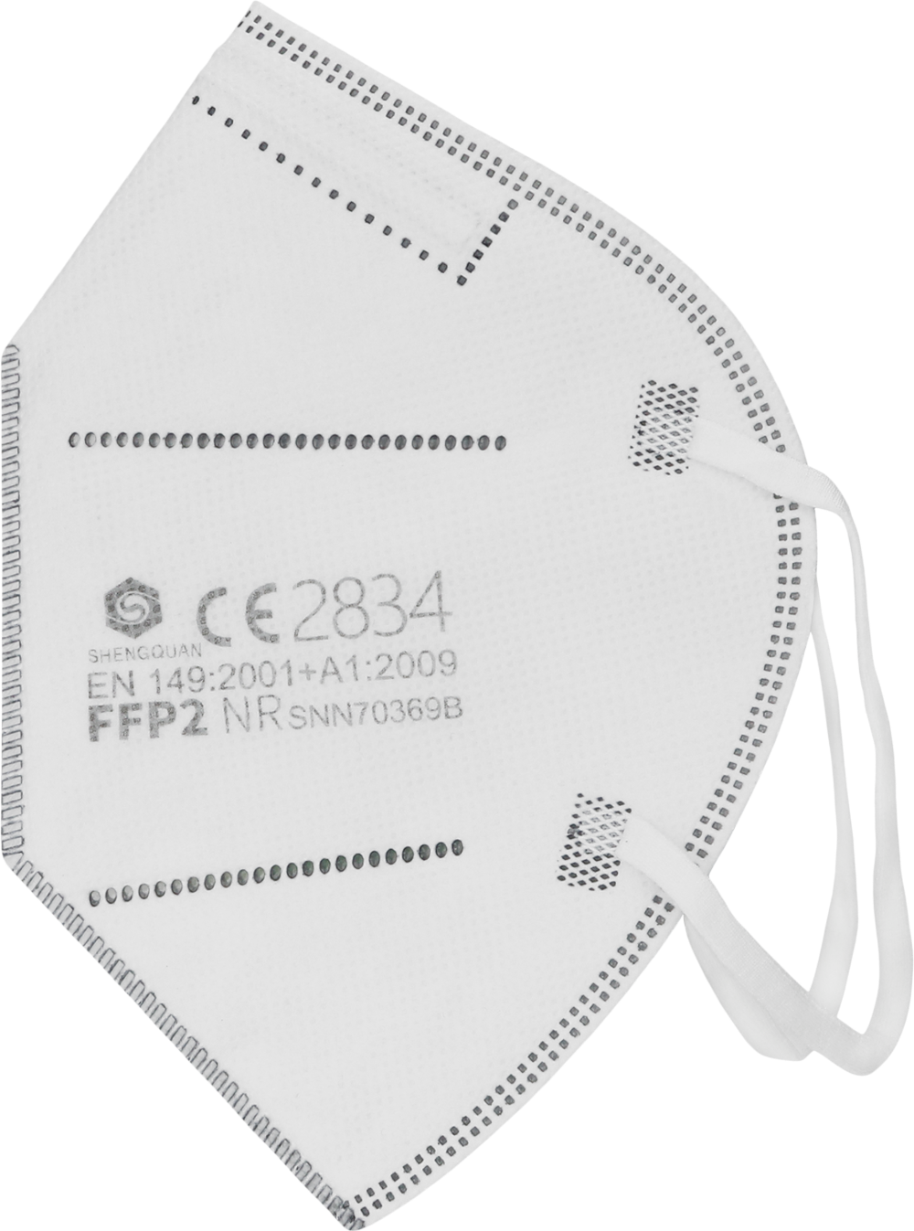 Shengquan FFP2-Maske mit Kennzeichnung