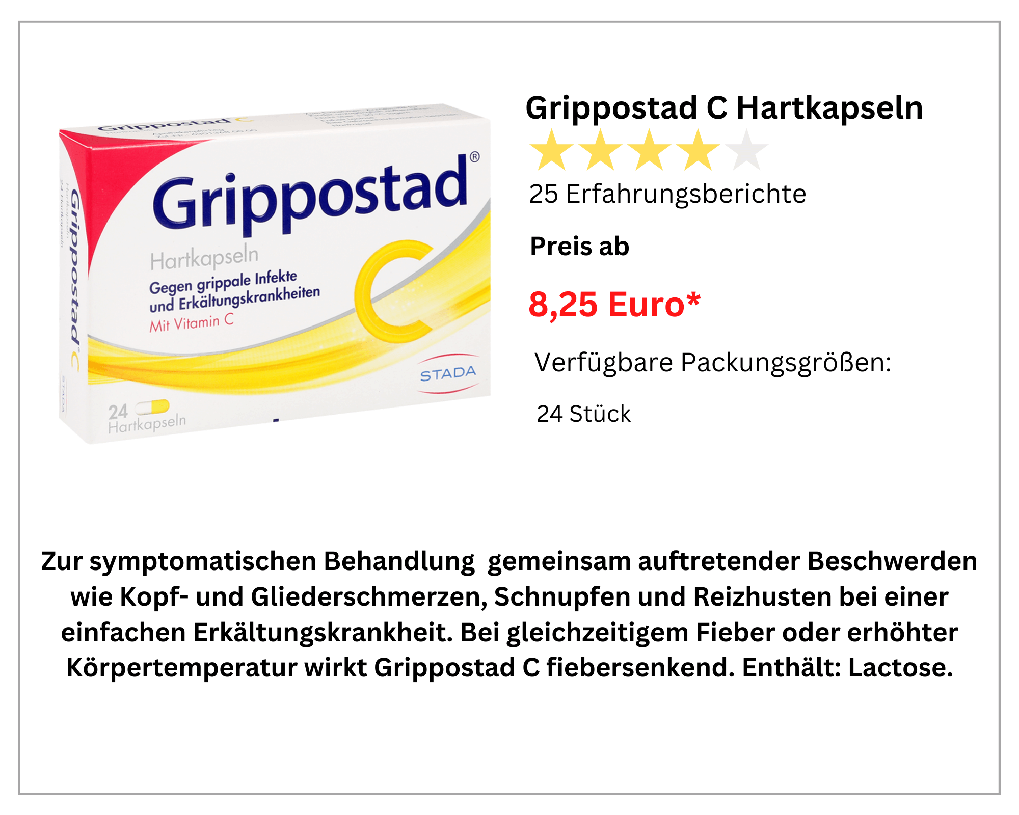 Grippostad C Hartkapseln