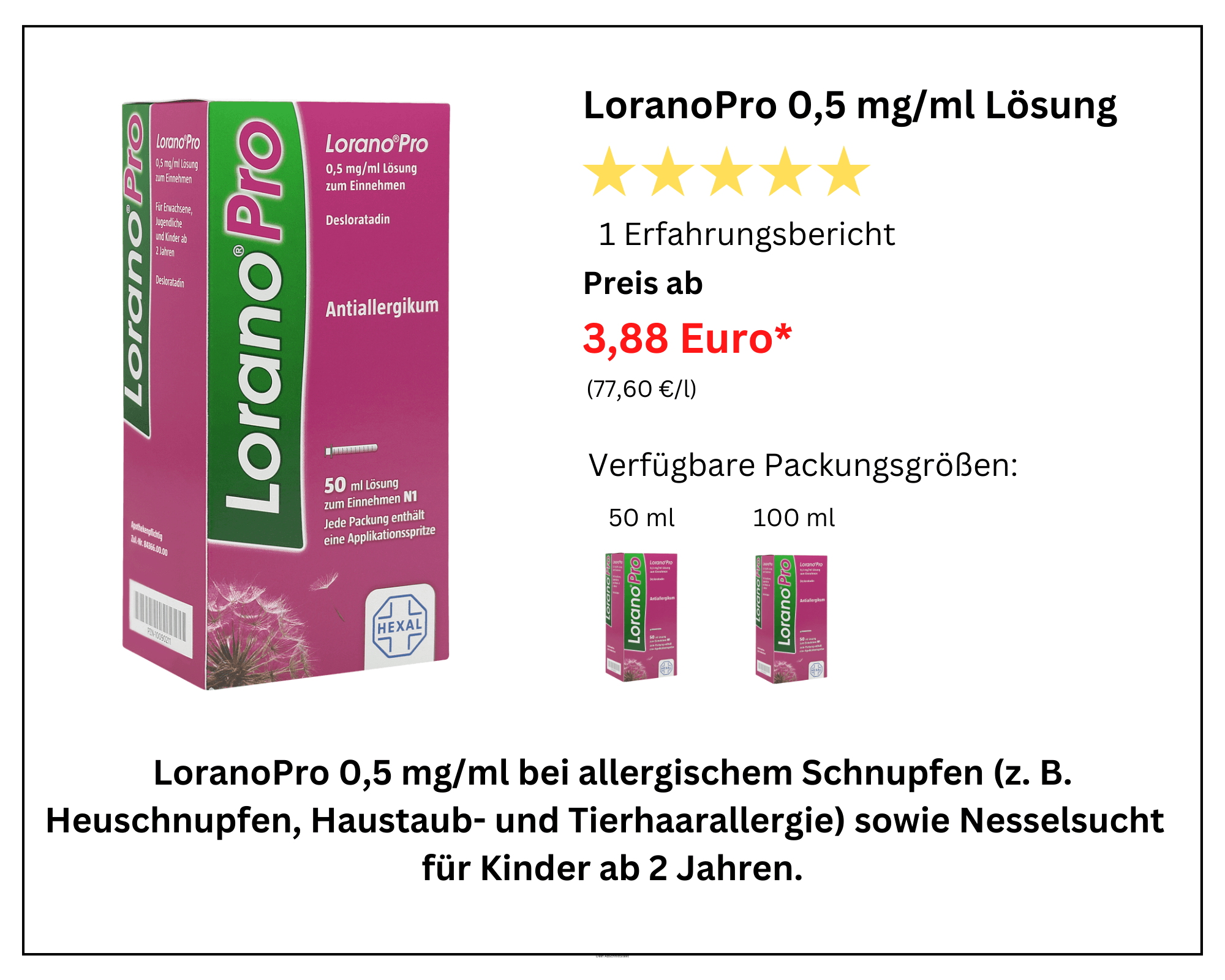 LoranoPro Lösung