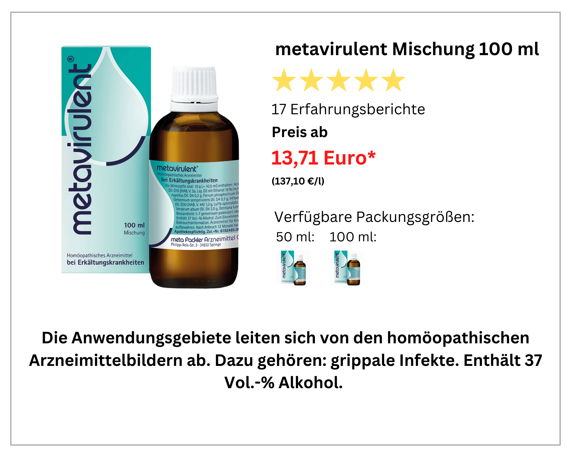 metavirulent Tropfen