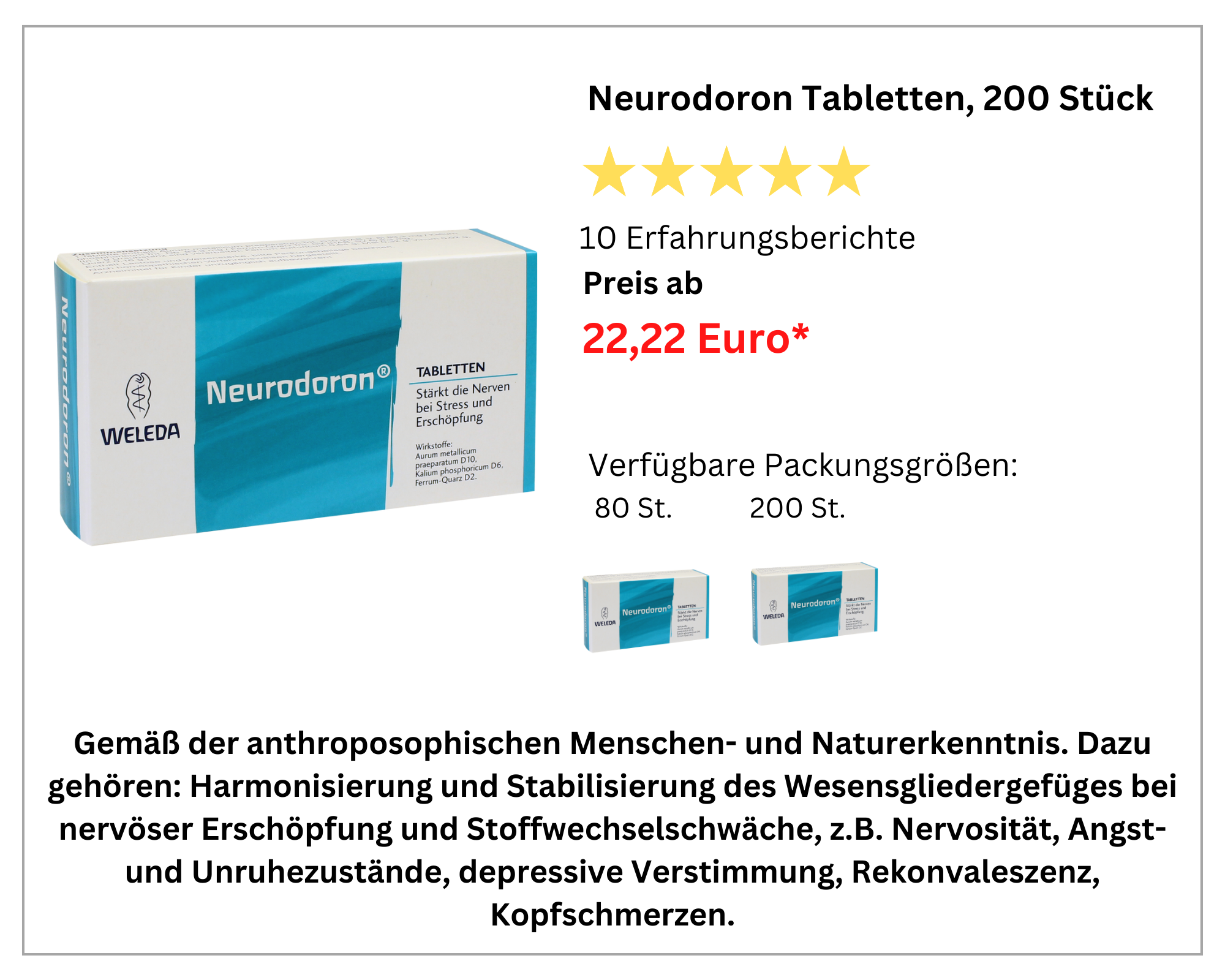 Neurodoron Tabletten width=