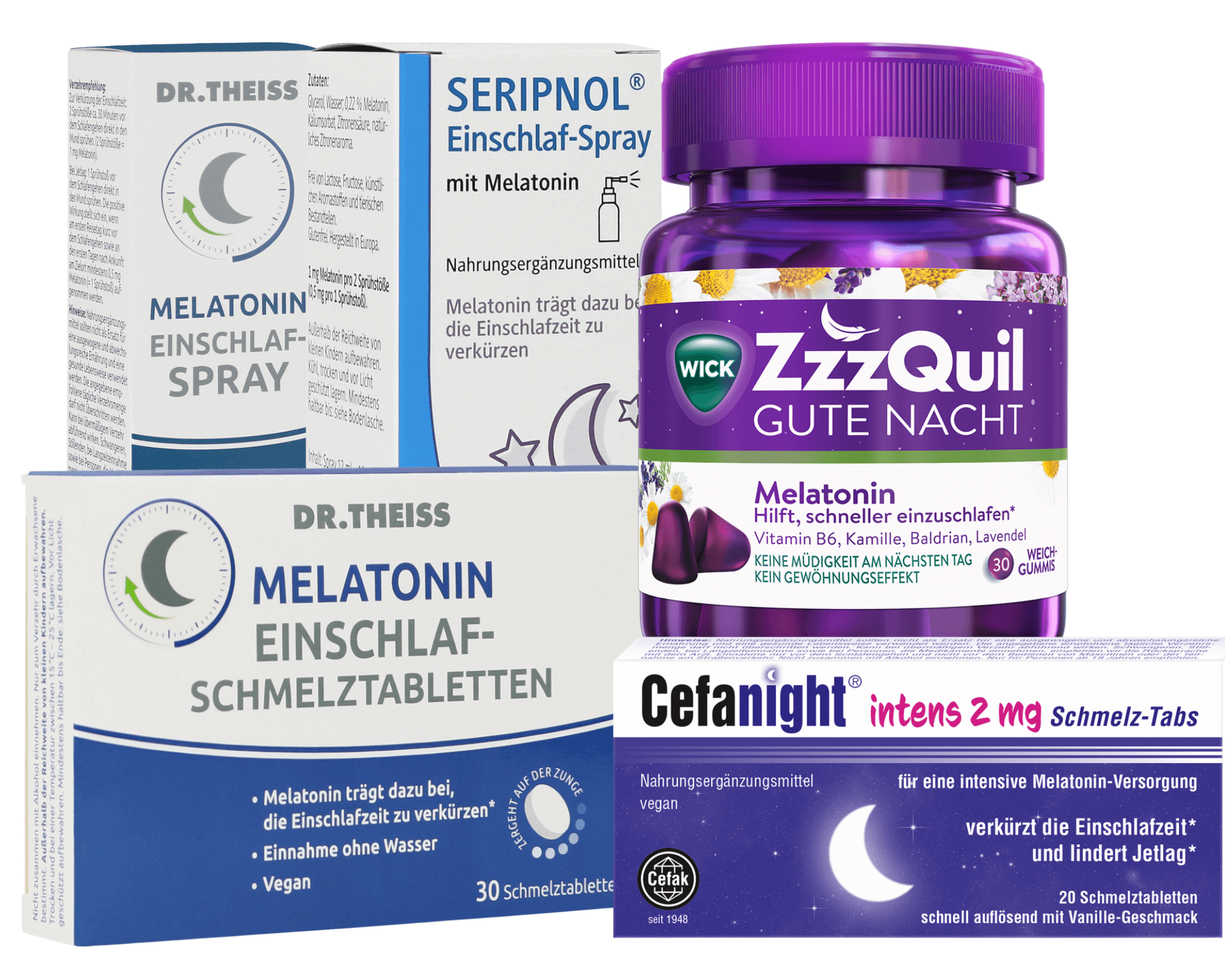 Top5 Mittel mit Melatonin