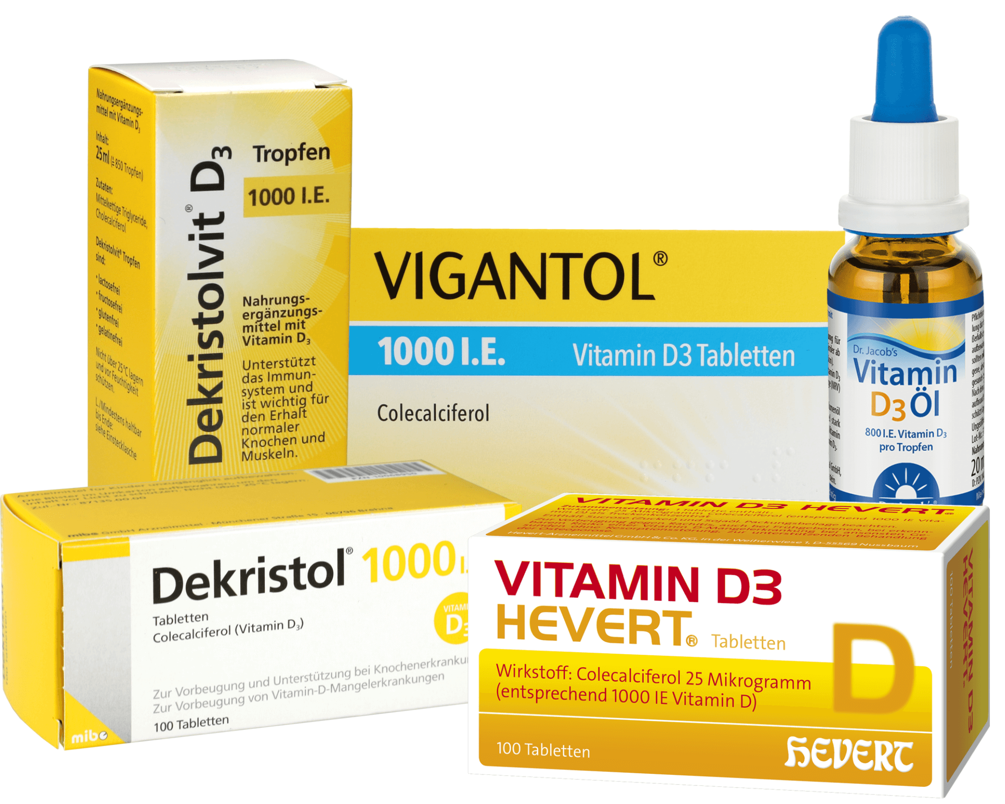Top5 Mittel zur Vitamin D-Versorgung