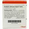 Acidum Citricum- Injeel Forte Ampullen 10 Stück - ab 0,00 €