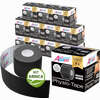 Aktimed Tape Plus Black Elast.m.zusatzn.5cmx5m Verband 12 Stück - ab 0,00 €