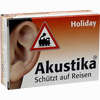 Akustika Holiday Windschutzwolle + Lärmschutzstöpsel Kombipackung 1 Packung