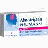 Abbildung von Almotriptan Heumann bei Migräne 12.5mg Filmtabletten  2 Stück