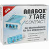 Anabox Compact 7 Tage Wochendosierer Blau/Weiß 1 Stück - ab 13,95 €