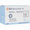 Bd Micro- Fine + Pen Nadeln 0. 25x8 Mm kohlpharma GmbH 100 Stück - ab 26,24 €