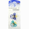 Beruhigungssauger 2 Kieferorthopädisch Aus Latex 6- 18 Monate Blau/Petrol 2 Stück - ab 2,39 €