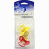 Beruhigungssauger 2 Kieferorthopädisch Aus Latex 6- 18 Monate Gelb/Rot 2 Stück - ab 2,40 €