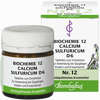 Abbildung von Biochemie 12 Calcium Sulfuricum D6 Tabletten 80 Stück