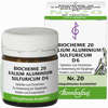 Biochemie 20 Kalium Aluminium Sulfuricum D6 Tabletten 80 Stück - ab 2,25 €