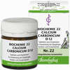 Abbildung von Biochemie 22 Calcium Carbonicum D12 Tabletten 80 Stück