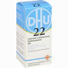 Biochemie 22 Calcium Carbonicum D6 Tabletten Dhu-arzneimittel gmbh & co. kg 80 Stück - ab 3,73 €