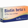Biotin Beta 5 Tabletten 20 Stück - ab 4,29 €