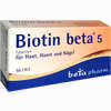 Biotin Beta 5 Tabletten 50 Stück - ab 8,81 €