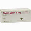 Biotin Carin 5 Tabletten 100 Stück - ab 27,62 €