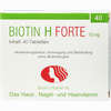 Biotin H Forte Tabletten  40 Stück