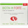 Biotin H Forte Tabletten 20 Stück