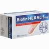 Biotin Hexal 5mg Tabletten 100 Stück - ab 0,00 €