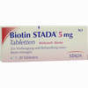 Biotin Stada 5mg Tabletten 20 Stück