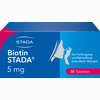 Biotin Stada 5mg Tabletten 50 Stück - ab 7,26 €