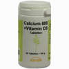 Calcium (600mg) + D3 Tabletten  60 Stück - ab 7,39 €