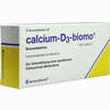 Calcium- D3- Biomo Brausetabletten  40 Stück - ab 0,00 €