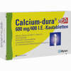 Abbildung von Calcium- Dura Vit D3 600mg/400 I.e. Kautabletten 20 Stück