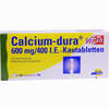 Calcium- Dura Vit D3 600mg/400 I.e. Kautabletten 50 Stück - ab 0,00 €