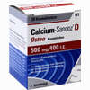 Calcium- Sandoz D Osteo Kautabletten 20 Stück - ab 0,00 €