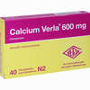 Calcium Verla 600mg Filmtabletten 40 Stück - ab 6,12 €
