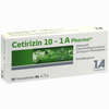 Abbildung von Cetirizin 10 - 1 A Pharma Filmtabletten 20 Stück