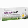 Abbildung von Cetirizin- Adgc Filmtabletten 20 Stück