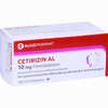 Abbildung von Cetirizin Al 10 Mg Filmtabletten  100 Stück