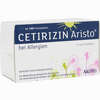 Cetirizin Aristo bei Allergien 10mg Filmtabletten  100 Stück - ab 5,72 €