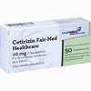 Cetirizin Fair- Med Healthcare 10mg Filmtabletten 50 Stück - ab 0,00 €