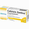 Cetirizin Zentiva 10 Mg Filmtabletten  7 Stück