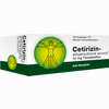 Cetirizindihydrochlorid Axicorp 10mg Filmtabletten Axicorp pharma 100 Stück - ab 0,00 €