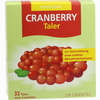Cranberry Cerola- Taler Grandel  32 Stück