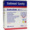 Cutimed Cavity 5x6cm Schaumverband Nicht Haftend 10 Stück - ab 56,49 €