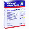 Cutimed Sorbion Sachet Extra 10x10cm  5 Stück - ab 26,19 €