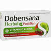 Dobensana Herbal Kirschgeschmack mit Vitamin C + Zink Lutschpastillen 16 Stück - ab 3,00 €