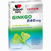 Doppelherz Ginkgo 240 Mg System Filmtabletten 30 Stück - ab 0,00 €