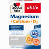 Doppelherz Magnesium + Calcium + D3 Tabletten 100 Stück - ab 7,68 €