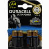 Duracell Ultra Power- Aa(mn1500/Lr6) K4 M Powerch.  4 Stück - ab 0,00 €