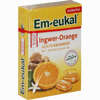 Em- Eukal Ingwer Orange zuckerfrei Box Bonbon 50 g - ab 1,08 €