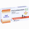 Fol Lichtenstein Tabletten  20 Stück - ab 2,14 €