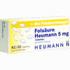Folsäure Heumann 5mg Tabletten  50 Stück - ab 0,00 €